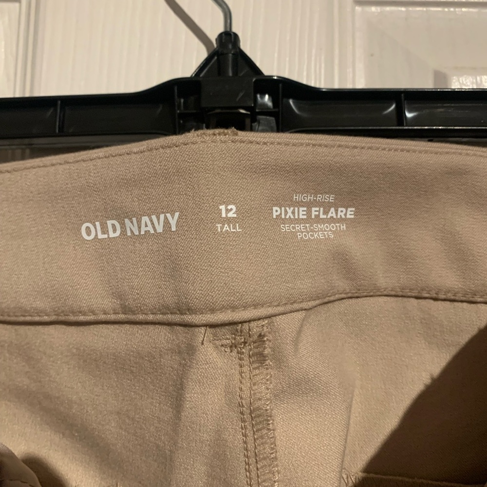Old Navy Pixie Boot Cut Pants Khakis - image 3